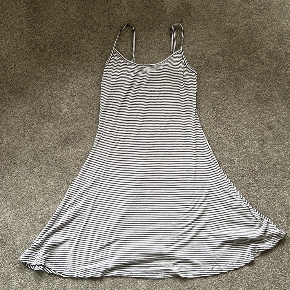 brandy melville striped blue summer dress